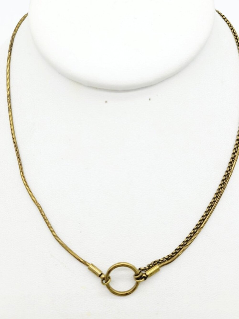 Silpada K & R Brass Basic Concept Necklace 16"-18" Everyday Wear
